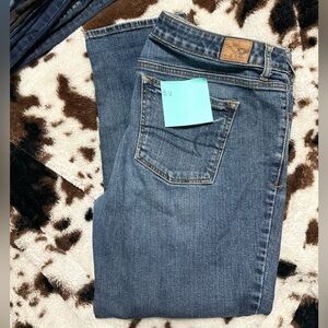 American Eagle Boy Crop Stretch 12 regular